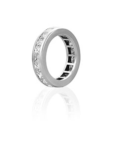 Platinum full eternity ring